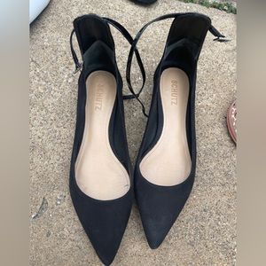 Schutz Black Flats